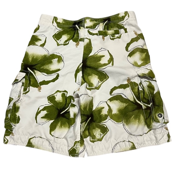 HOLLISTER Lined Swim Trunks M Cargo Pockets In Great Very Clean Condition - Picture 2 of 6